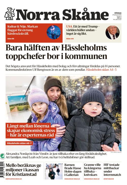 Norra Skåne 25.1.2026