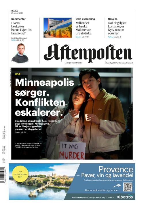 Aftenposten 26.1.2026