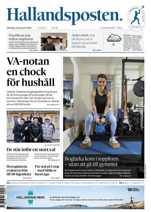 Hallandsposten 26.1.2026