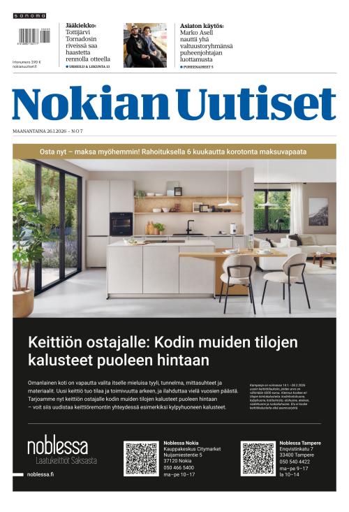 Nokian Uutiset 26.1.2026