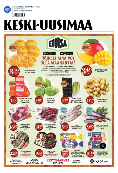 Keski-Uusimaa 26.1.2026