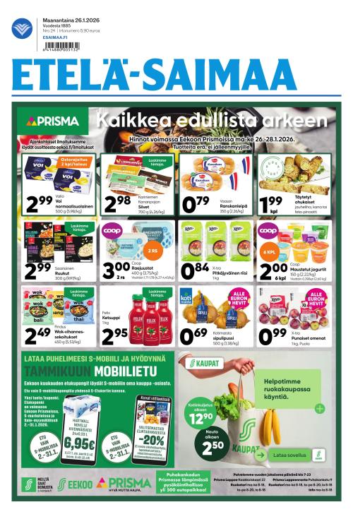 Etelä-Saimaa 26.1.2026