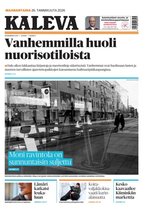 Kaleva 26.1.2026