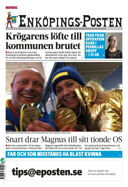 Enköpings-Posten 26.1.2026