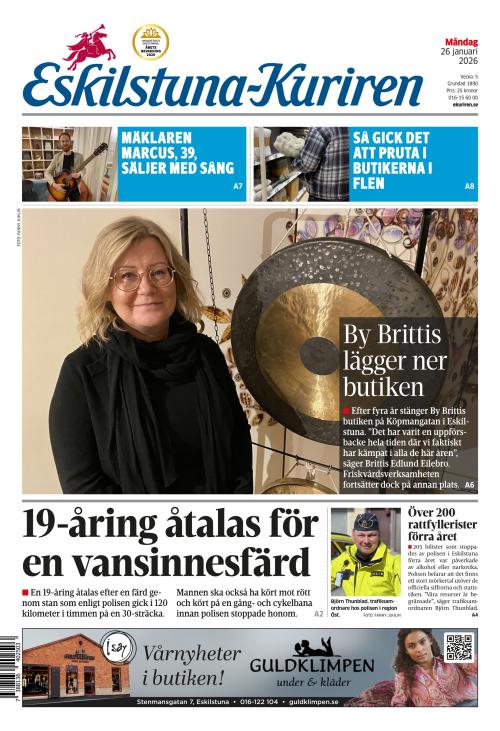 Eskilstuna-Kuriren 26.1.2026