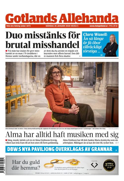 Gotlands Allehanda 26.1.2026