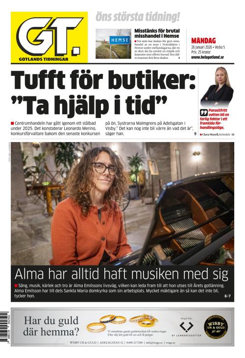 Gotlands Tidningar 26.1.2026