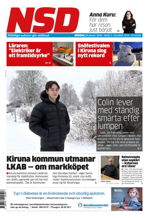 Norrländska Socialdemokraten 26.1.2026