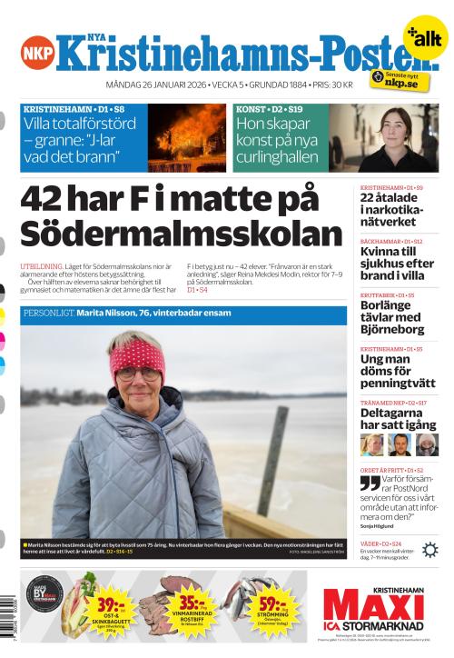 Nya Kristinehamns-Posten 26.1.2026