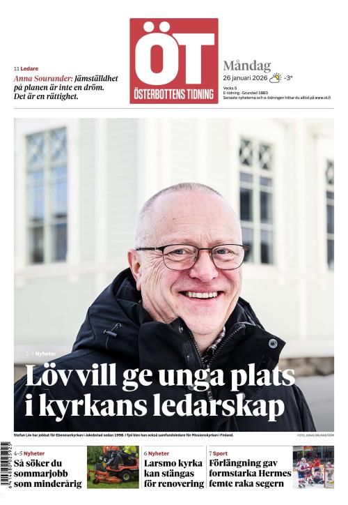 Österbottens Tidning 26.1.2026