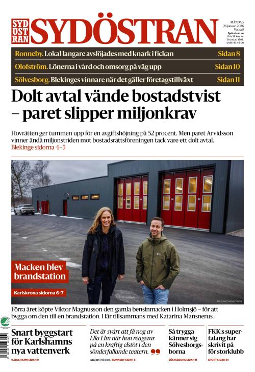 Sydöstran 26.1.2026