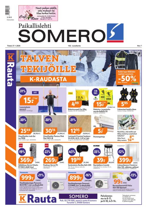 Paikallislehti Somero 27.1.2026