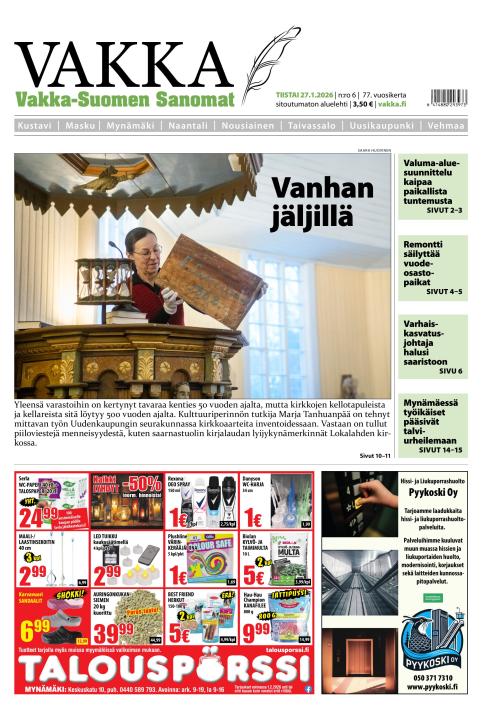 Vakka-Suomen Sanomat 27.1.2026
