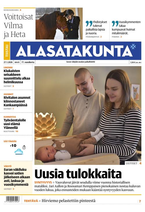 Alasatakunta 27.1.2026