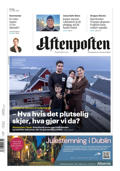 Aftenposten 27.1.2026