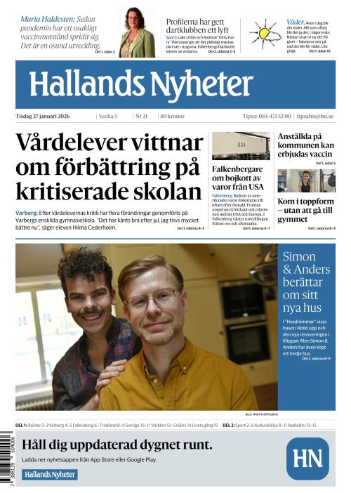 Hallands Nyheter 27.1.2026