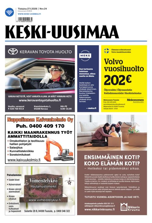 Keski-Uusimaa 27.1.2026