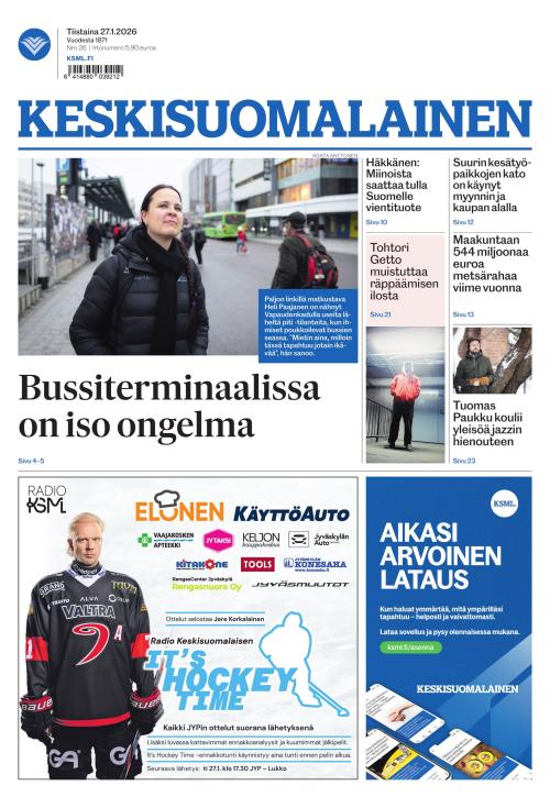 Keskisuomalainen 27.1.2026