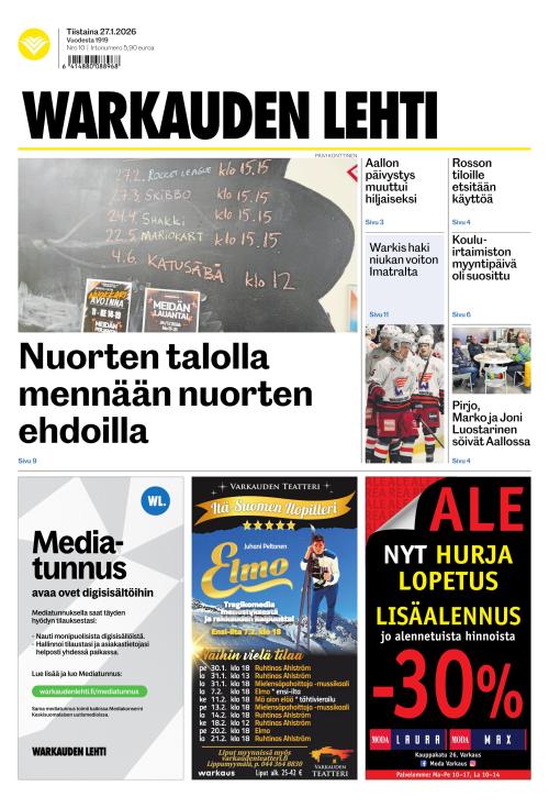 Warkauden Lehti 27.1.2026