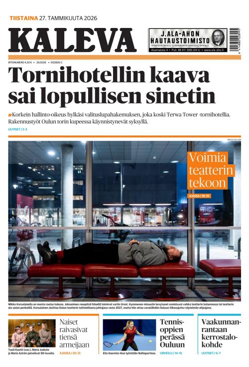 Kaleva 27.1.2026