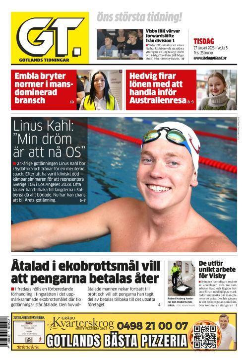 Gotlands Tidningar 27.1.2026