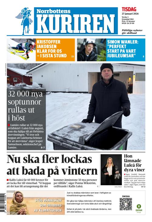 Norrbottens-kuriren 27.1.2026