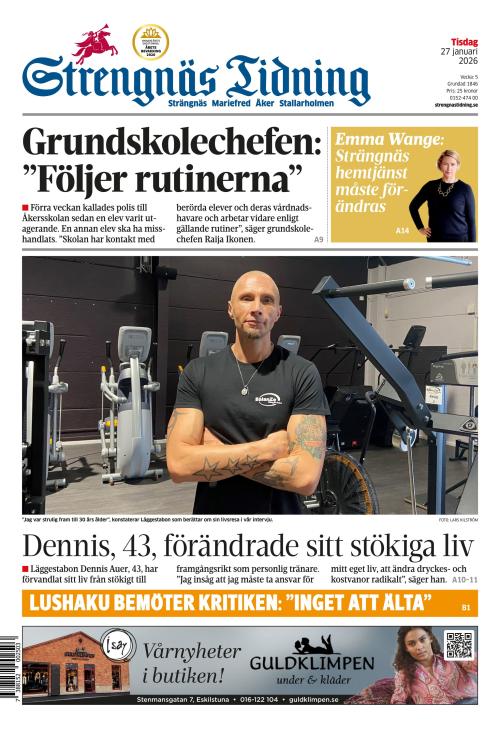 Strengnäs Tidning 27.1.2026