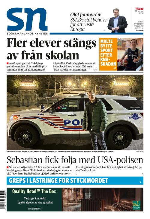 Södermanlands Nyheter 27.1.2026
