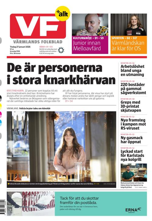 Värmlands Folkblad 27.1.2026