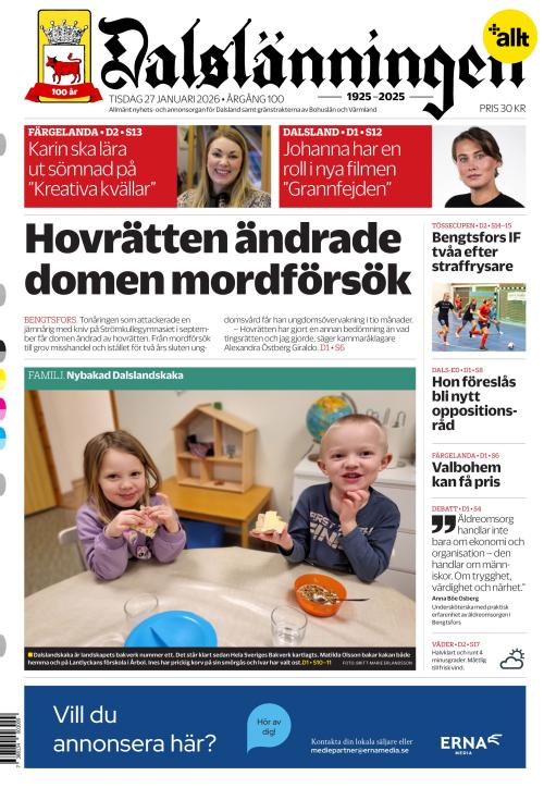 Dalslänningen 27.1.2026