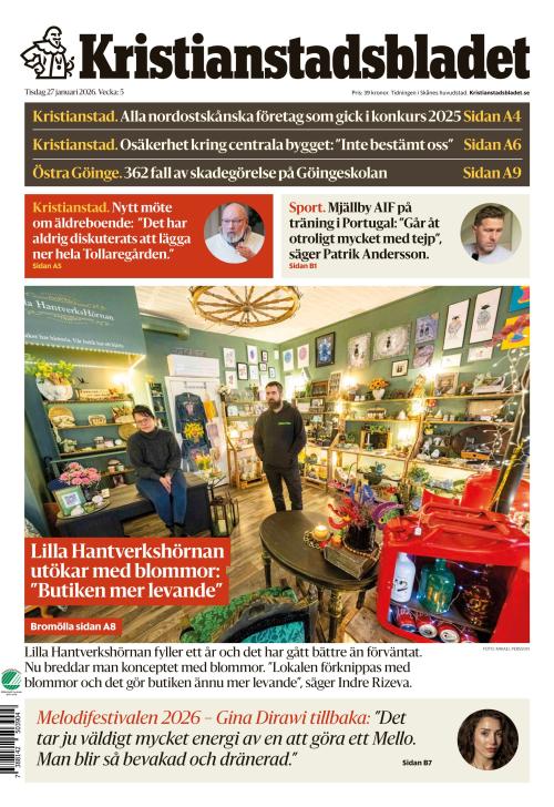 Kristianstadsbladet 27.1.2026
