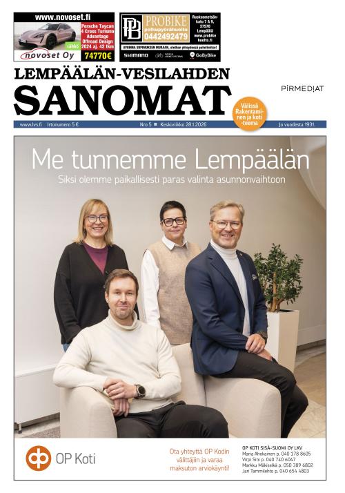 Lempäälän-Vesilahden Sanomat 28.1.2026