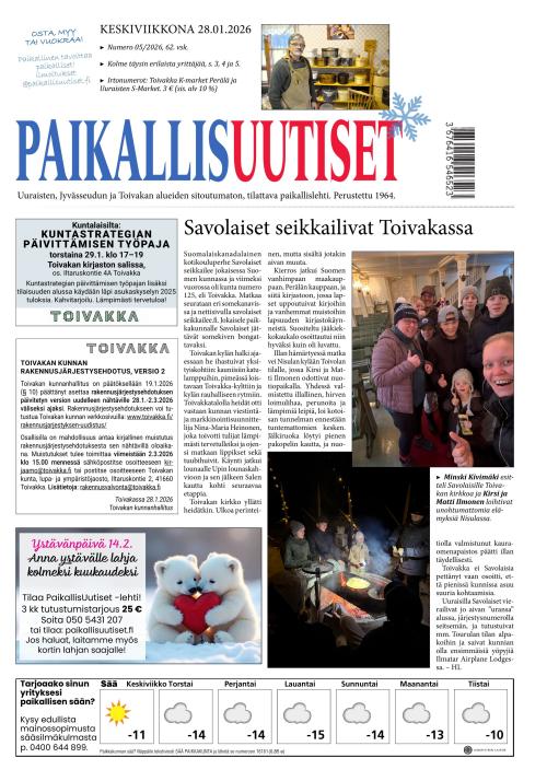 PaikallisUutiset 28.1.2026