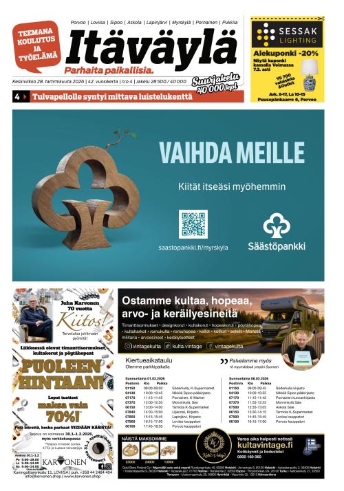 Itäväylä 28.1.2026