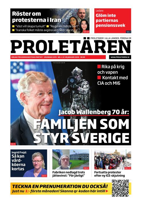 Proletären 22.1.2026