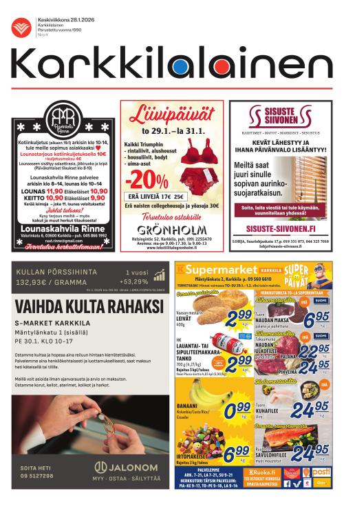 Karkkilalainen 28.1.2026