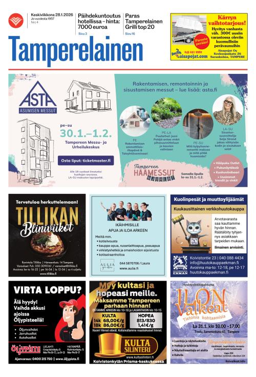 Tamperelainen 28.1.2026