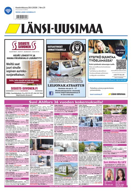 Länsi-Uusimaa 28.1.2026