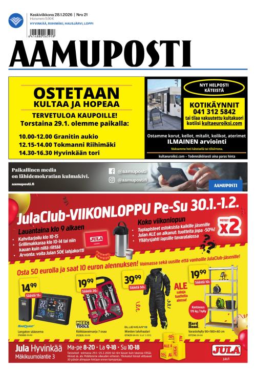 Aamuposti 28.1.2026