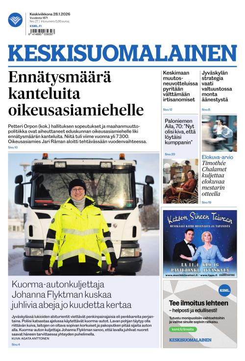 Keskisuomalainen 28.1.2026