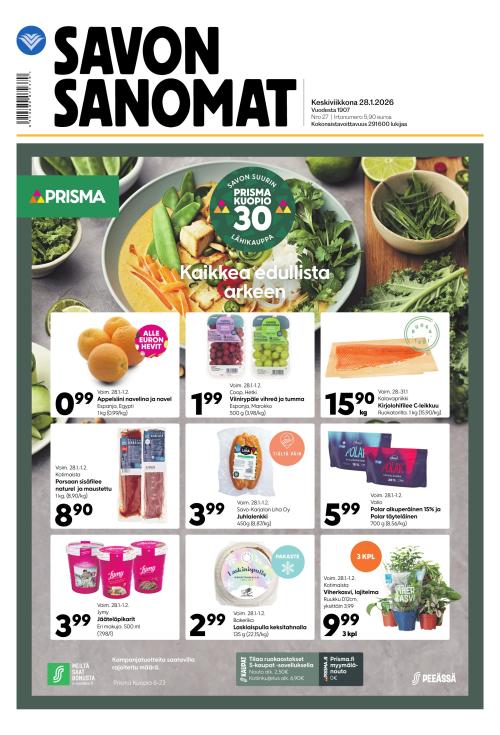 Savon Sanomat 28.1.2026