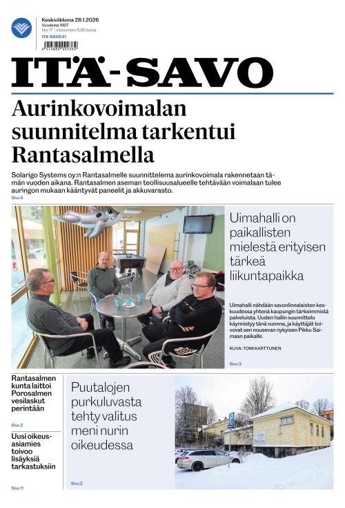 Itä-Savo 28.1.2026