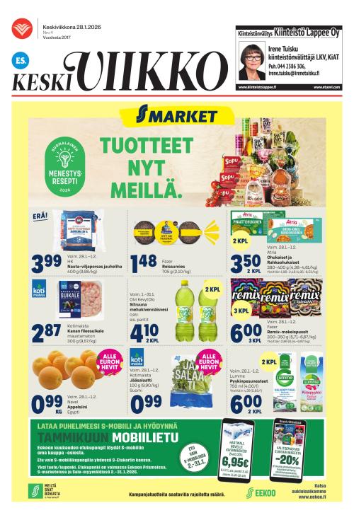 ES Keskiviikko (Etelä-Saimaa -liitteet) 28.1.2026