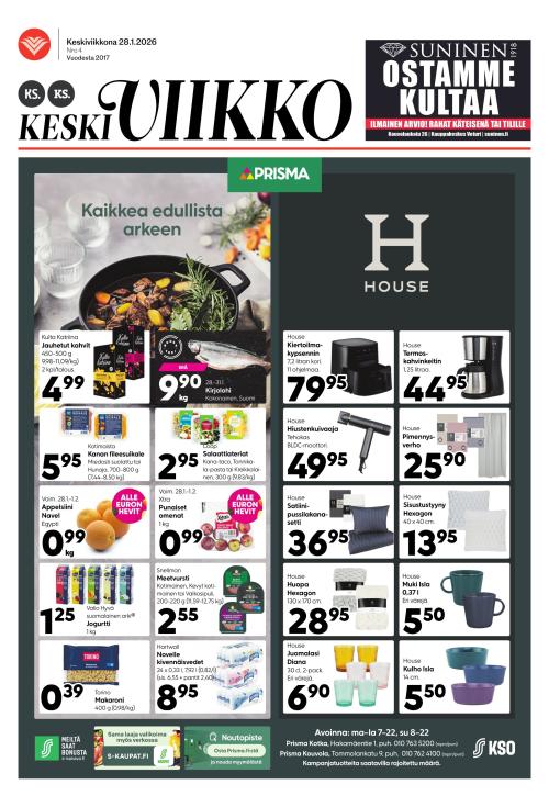 KS Keskiviikko (Kouvolan Sanomat ja Kymen Sanomat -liitteet) 28.1.2026