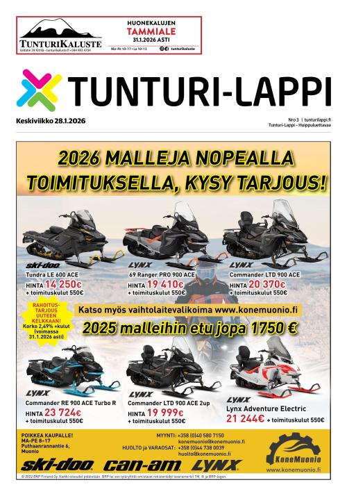 Tunturi-Lappi 28.1.2026