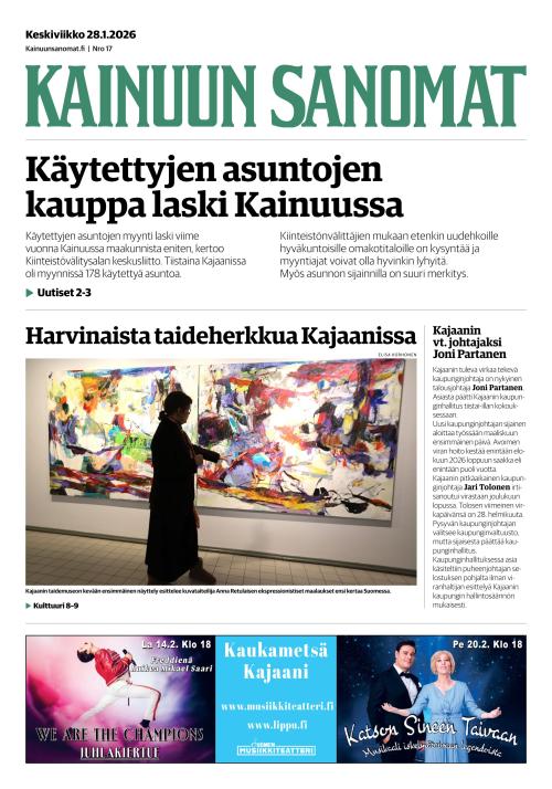 Kainuun Sanomat 28.1.2026