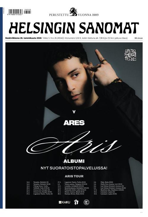 Helsingin Sanomat 28.1.2026