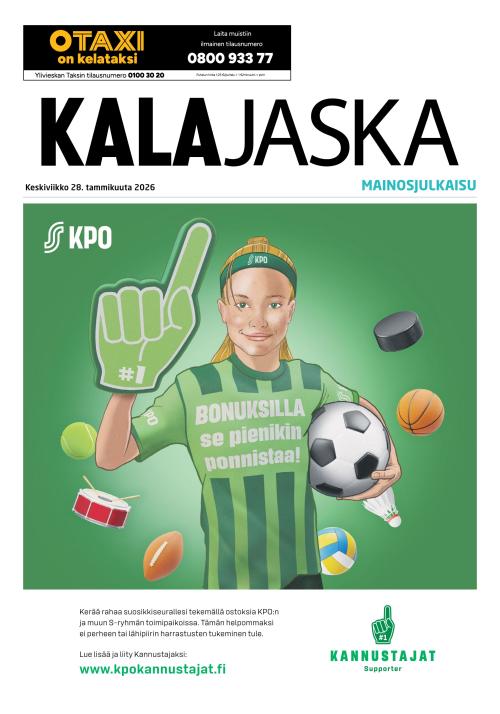 Kalajokilaakso ja Kalajaska 28.1.2026
