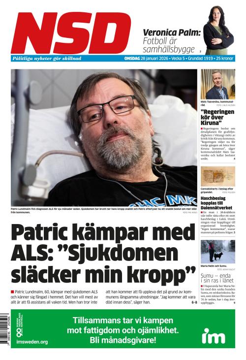 Norrländska Socialdemokraten 28.1.2026