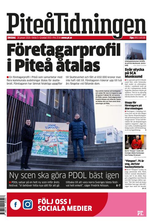 Piteå-Tidningen 28.1.2026